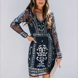 Beaded Cocktail Dress